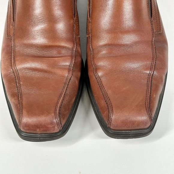 Ecco Johannesburg Venetian Loafer Men’s Size 8 Brown Leather Shoes Slip On main image 14